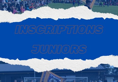 Nouvelles inscriptions saison 2024-2025